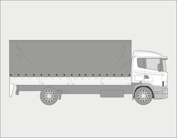 Bache voor vrachtwagen